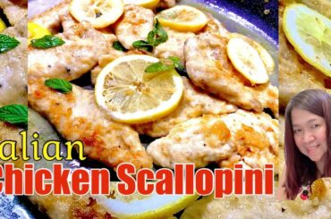 ITALIAN CHICKEN SCALLOPINI - How to make - The Simple Version. Ep.33