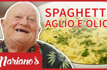 How to make Spaghetti Aglio e Olio | Mariano's Cooking | S4E8