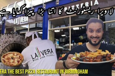 Birmingham Best Italian Pizza At La Vera | Wood Oven Pizza | Palestinian Cuisine | DanishVlogsster