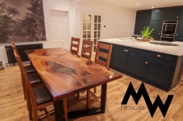 Chestnut Resin Dining Table no 1