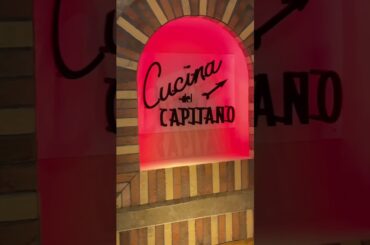 Italian restaurant Cucina del capitano/ Lido deck/ Carnival Magic