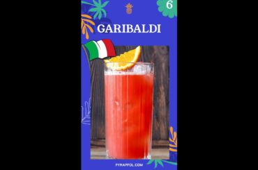 Cocktail Express: GARIBALDI | Italian cocktails in 1'