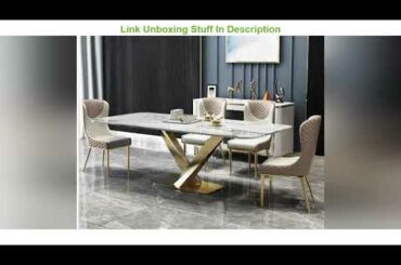 Nordic Marble Luxury Dining Table And Chair Combination Post-Modern Minimalist Italian Dining Table