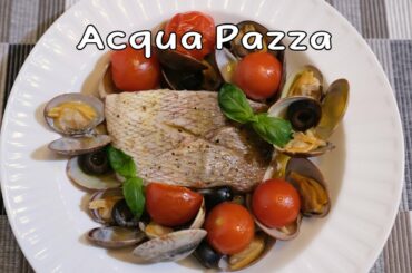 How to make Acqua Pazza / Italian Poached Fish | Olive's Cooking