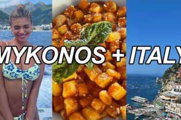Week In My Life | Mykonos + Italy Trip!