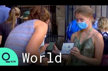 Italy Begins Requiring Covid 'Green Pass' for Indoor Activities