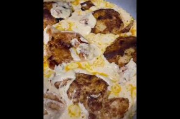 Chicken in Creamy Italian Cheese Sauce