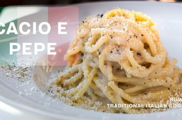 Traditional Italian Cooking: Cacio e Pepe Pasta | LESS IS MORE EP #1