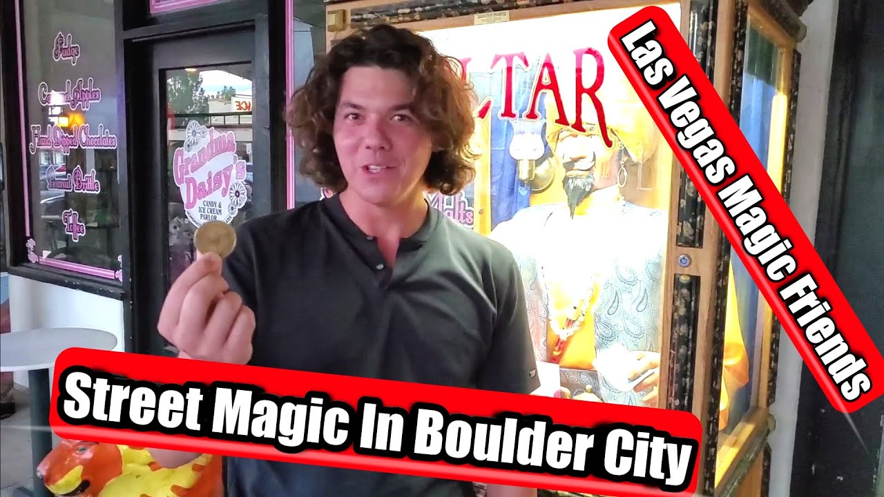 Street Magic in Boulder City & Great Italian food in Las Vegas Street Magic in Boulder City & Great Italian food in Las Vegas