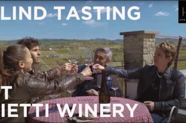 Blind Tasting Session - Luca and Elena from Vietti Winery