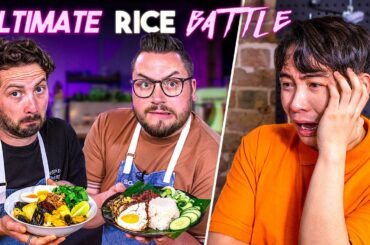Ultimate Rice Battle ft. UNCLE ROGER & Michelin Star Chef ELIZABETH HAIGH!! | SORTEDfood
