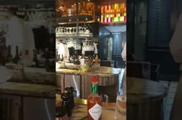 Italian restaurant at Harrods