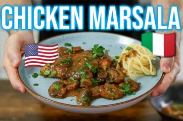 [Chicken] This Tasty and Comforting Dish Will BLOW YOUR MIND [Chicken Marsala] ITALY | USA