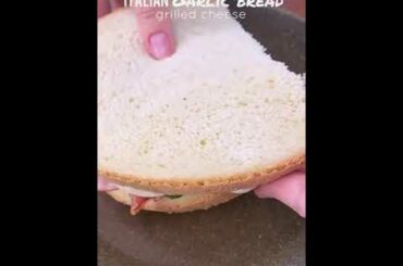 Italian Garlic Bread Griled Cheese | Amazing Street Food Recipes For Practical Dishes And Breakfasts
