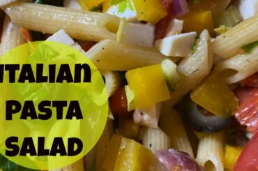 Italian Style Pasta Salad Recipe - How to Make Fresh, Delicious Homemade Pasta Salad