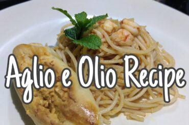Aglio e Olio Recipe/Italian pasta