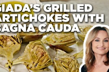 Giada De Laurentiis' Grilled Artichokes with Bagna Cauda | Giada in Italy | Food Network