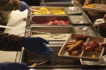 U.S Military Food Dining Facility Prince Sultan Air Base Saudi Arabia