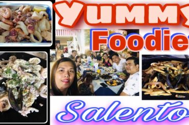 Trying delecious food in Salento Puglia,Italy #happytummy #eating with friends #relaxtime