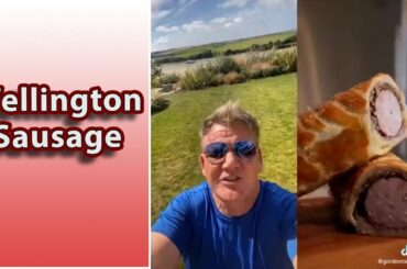 Wellington Sausage | Gordon Ramsay Reacts To TikTok Cooking Videos | #Shorts