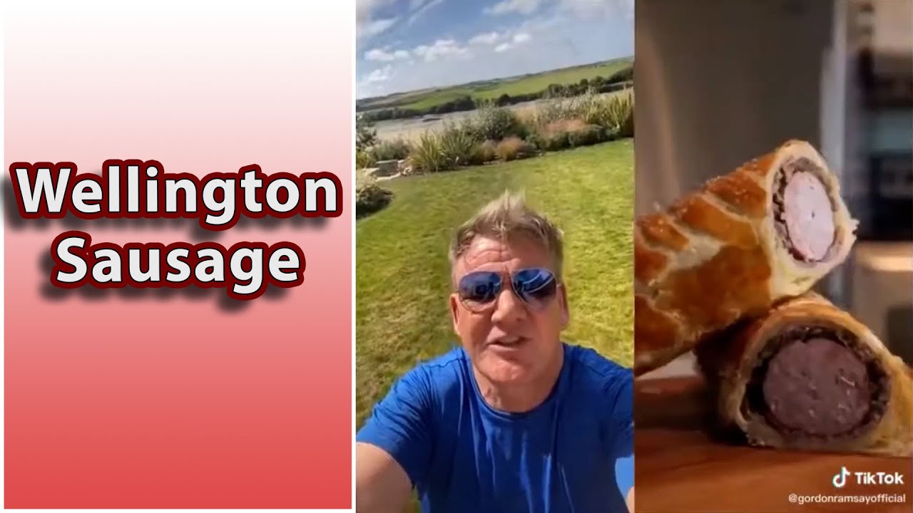 Wellington Sausage | Gordon Ramsay Reacts To TikTok Cooking Videos | #Shorts Wellington Sausage | Gordon Ramsay Reacts To TikTok Cooking Videos | #Shorts