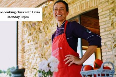 Monday Live Cooking lesson from Italy