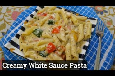 Creamy White Sauce Pasta Repice/Easy Repice/ Italian food