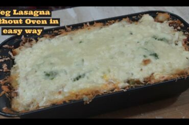 Italian Dish Cooked in Indian Way | Vegetable Lasagna using Bread without Oven | Cooked in Kadhai