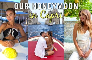 VLOG | OUR HONEYMOON IN CAPRI ITALY | Annie Jaffrey