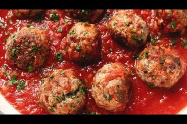 melt in your mouth Italian meatballs | Mustafa recipes