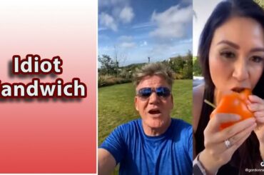 Idiot Sandwich | Gordon Ramsay Reacts To TikTok Cooking Videos | #Shorts