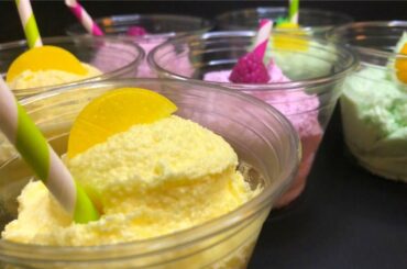 Easy sugar scrub recipe - ice cream looking whipped sugar scrubs