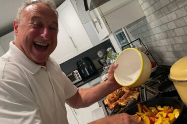 Cooking with Guido in Season! Balsamic Chicken, Homegrown Peaches, Italian String Bean Salad & More!