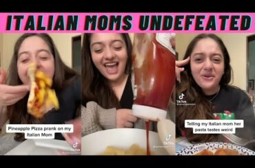 Putting Ketchup On My Pasta To See My Italian Moms Reaction | growingupitalian | #TikTokViral