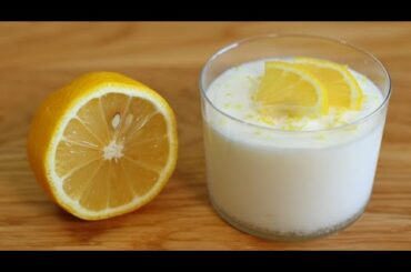 How to make homemade LEMON MOUSSE [Italian recipe]