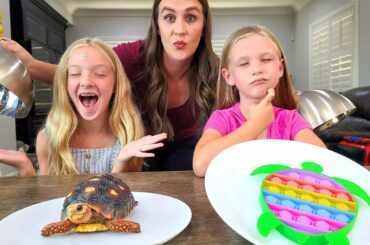 Real Food vs Pop It Food!!!