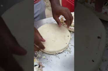 tasty cheese kulcha pizza #new fast food #try at your home #view more to like subscribe #heaven~bite