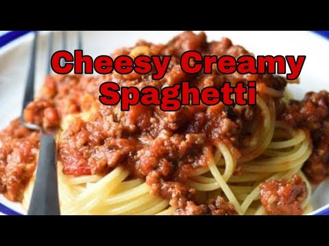 Cheesy Creamy Spaghetti| Italian Spaghetti Cheesy Creamy Spaghetti| Italian Spaghetti