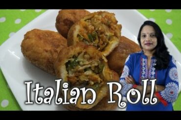 Italian Bread Roll  - Breakfast recipes - Seema's Smrat Kitchen