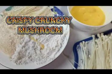 HOW TO COOK CRUNCHY MUSHROOM/@Mernale FEROLINO RECIMO