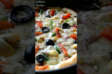 Pan Pizza | Italian Pizza | Pizza Recipe | No Oven Pizza | Pizza shorts ~ Sadhna's recipes