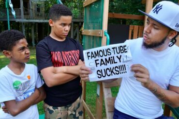 OBSESSED Fan BULLIES YouTube Family, Learns His Lesson | FamousTubeFamily