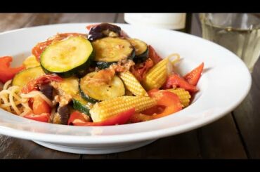 No vegetable, no life. The recipe for vegetarian. | Summer Vegetables Pasta | Italian recipe