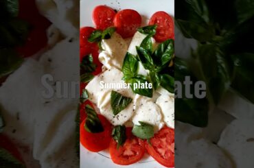 insalata di caprese, italian food #shorts