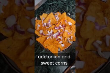 Nachos Pizza | Italy recipe | tried something new | snack recipe | COOKING FORUM | LIKE AND SHARE