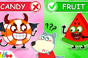Wolfoo! Yes Fruits No Sweets - Yes Yes Stay Healthy - Learn Healthy Habits for Kids | Wolfoo Channel