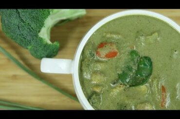 How To Make Thai Green Curry | Thai Green Curry Recipe | Thai Recipes Vegetarian | Ruchi's Kitchen