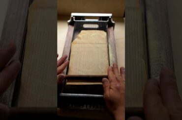 Fresh Pasta - Tonnarelli also called Spaghetti alla Chitarra #shorts #italianfood fresh pasta