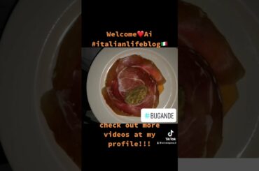 Italian restaurant Bugande #shorts