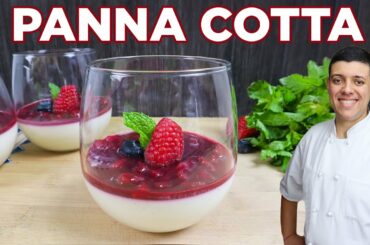 Classic Panna Cotta Recipe | One of the Easiest Italian Desserts by Lounging with Lenny
